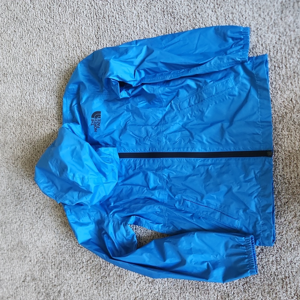 The North Face youth rain coat, size medium